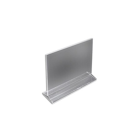 Azar Displays 11"W x 8.5"H Top-Load Two Sided Sign Holder, PK10 142712